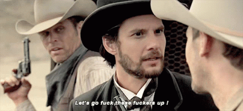 Westworld Ben Barns GIF - Westworld Ben Barns Lets Fuck These Fuckers Up GIFs