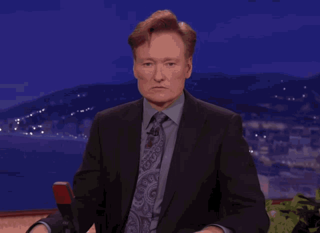Conan Obrien Conan GIF - Conan Obrien Conan Fear Face GIFs