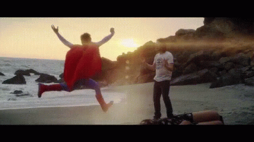 Super Nut Shot - Superman GIF - Superman Clark Kent Nut Shot GIFs