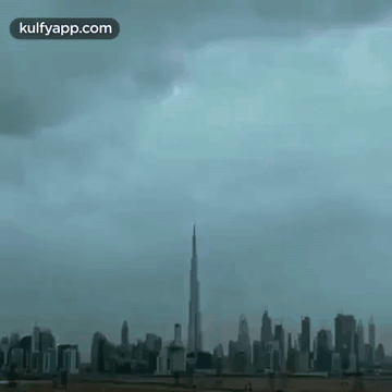 Lighting Storm Over Dubai.Gif GIF - Lighting Storm Over Dubai Dubai Saudi GIFs