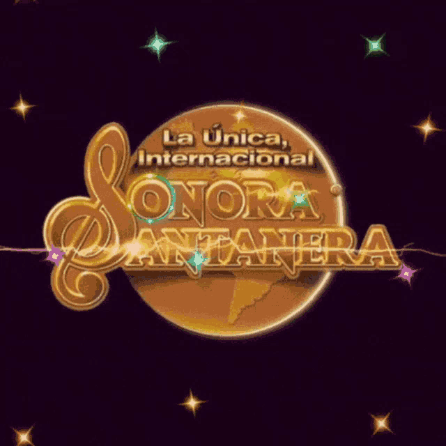 a sign that says la unica internacional sonora cantanera