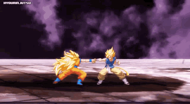 a screenshot of a video game with the words hyourinjutsu on the bottom