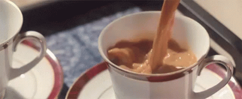 Goodmorning Pour GIF - Goodmorning Pour Coffee With Cream GIFs