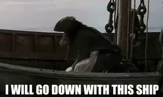 Go Down With This Ship Jack Sparrow GIF - Go Down With This Ship Jack Sparrow GIFs