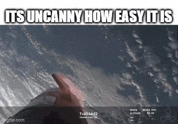Its Uncanny How Easy It Is Starship GIF - Its Uncanny How Easy It Is Starship Super Heavy GIFs