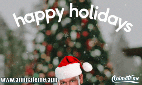 John Cena Happy Holidays GIF - John Cena Happy Holidays Merry Christmas GIFs