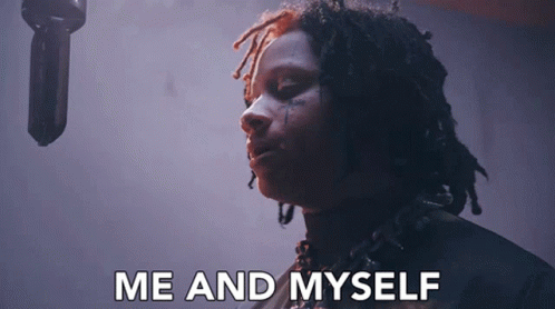 My And Myself Introvert GIF - My And Myself Introvert Just Me GIFs