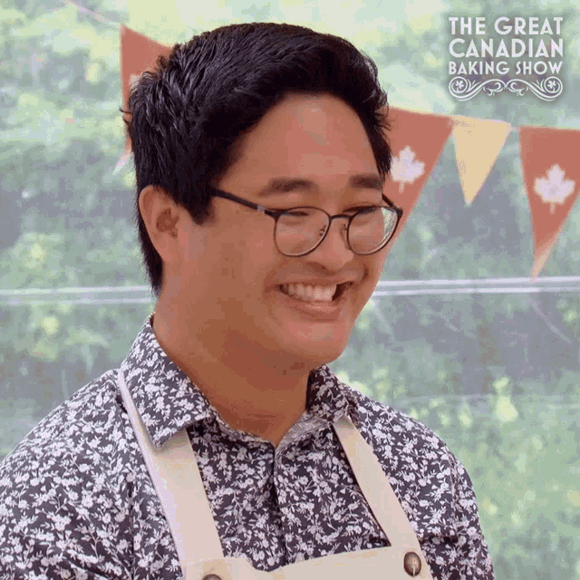 Smiling Stephen GIF - Smiling Stephen The Great Canadian Baking Show GIFs