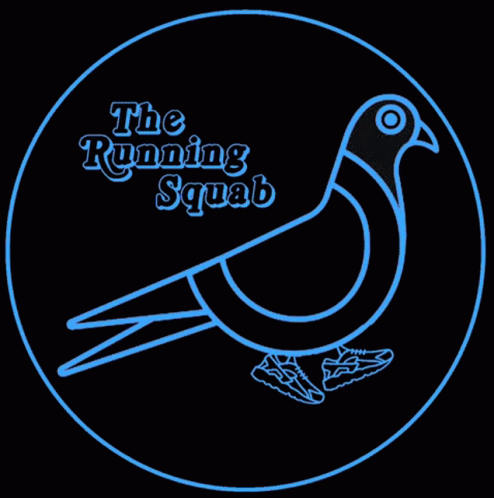 The Running Squab Logo GIF - The Running Squab Logo Bird GIFs