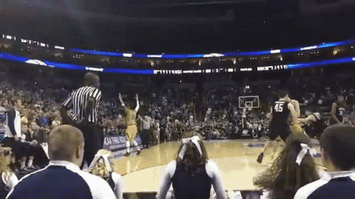 Slow Motion Block GIF - March Madness Ncaa GIFs