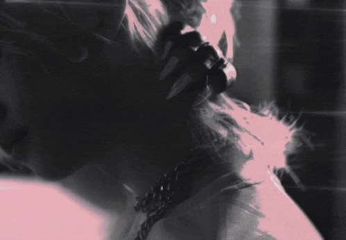 a black and white drawing of a person with the word rm on the bottom right