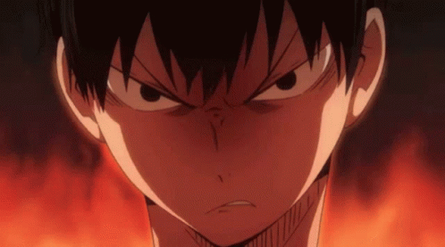 Anime Angry GIF