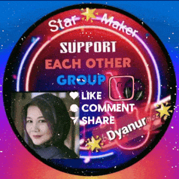 a sign that says support each other group with a picture of a woman