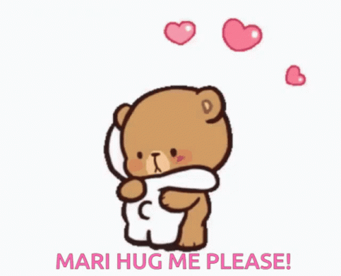 Mari Bear GIF - Mari Bear Hug GIFs