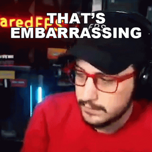Thats Embarrassing Jared GIF - Thats Embarrassing Jared Jaredfps GIFs