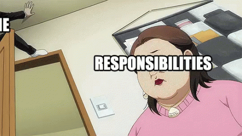 Me Responsibility GIF - Me Responsibility Meme GIFs