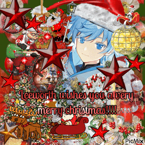 teeworth wishes you a very merry christmas with a collage of christmas decorations