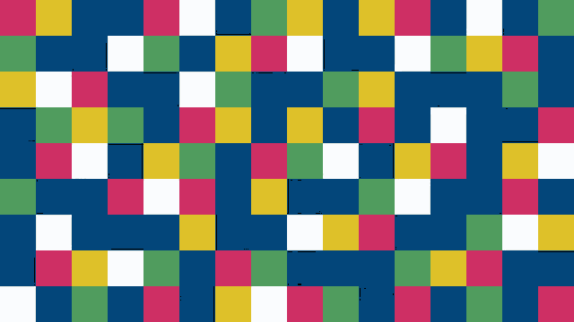 a colorful checkered pattern that looks like a rainbow