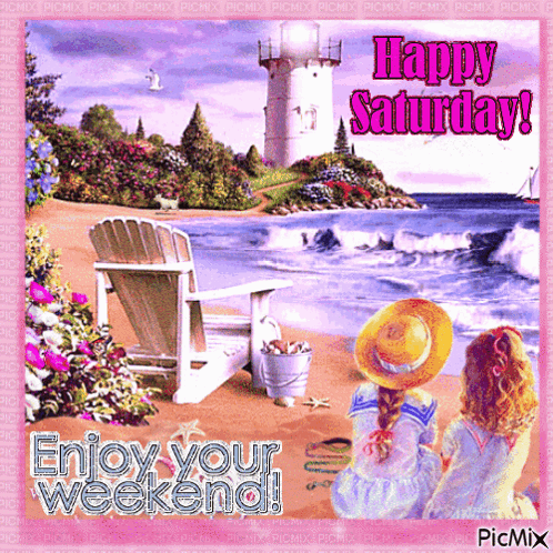 Enjoy Your Weekend Happy Saturday GIF - Enjoy Your Weekend Happy Saturday GIFs