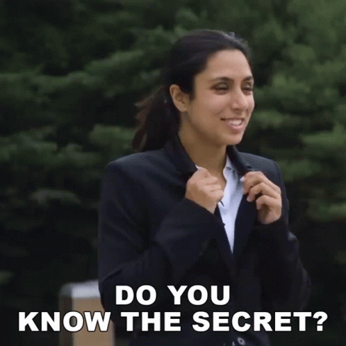 Do You Know The Secret Michelle Khare GIF - Do You Know The Secret Michelle Khare Do You Know What It Is GIFs
