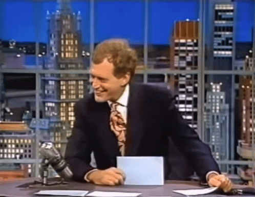 David Letterman GIF - David Letterman Smiling GIFs