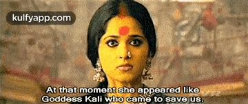 At That Moment She Appeared Likegoddess Kali Who Came To Save Us..Gif GIF - At That Moment She Appeared Likegoddess Kali Who Came To Save Us. Arundhati Anushka Shetty GIFs