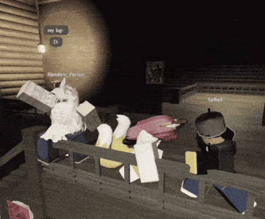 a screenshot of a video game shows a person named salted