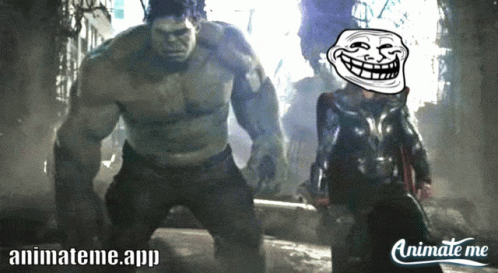 Hulk Punch Hulk Punch Thor GIF