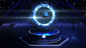 an advertisement for soiree jungle fever shows a blue circle