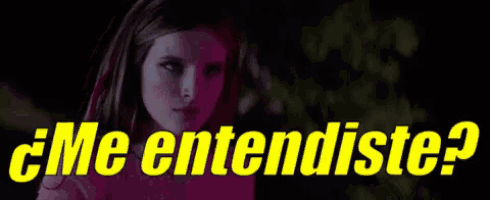 a woman is holding a gun and the words me entendiste are above her