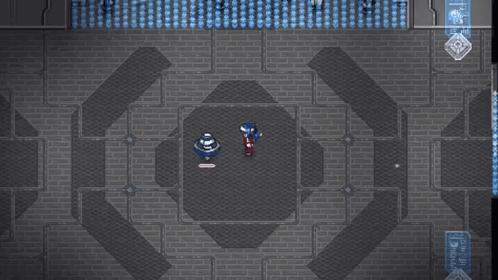 a screenshot of a video game with a lot of ice coming out of it