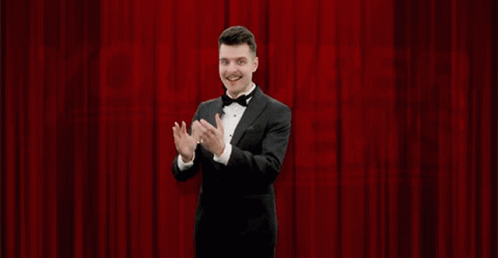 Clap Benedict Townsend GIF - Clap Benedict Townsend Youtuber News GIFs