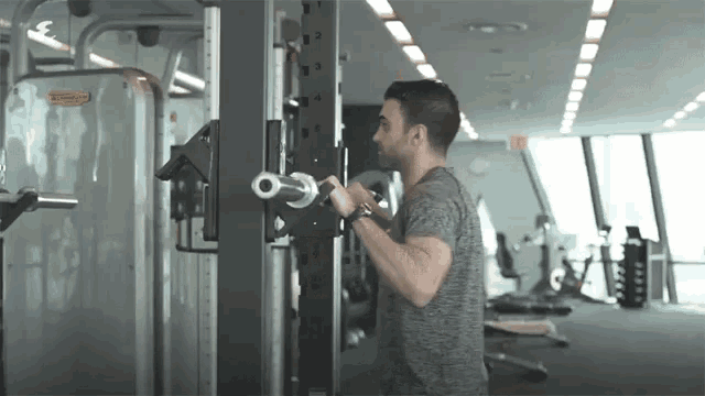 Barbell Overhead GIF - Barbell Overhead Pumped GIFs