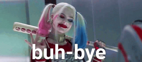 Bye Buh Bye GIF - Bye Buh Bye Harley Quinn GIFs