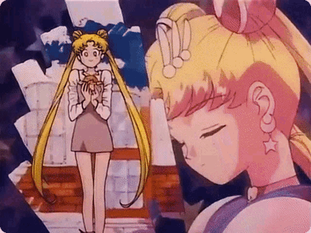 Sailor Moon Eating GIF - Sailor Moon Eating Transformation GIFs