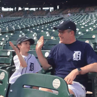 Detroit Tigers GIF - Fox Sports Fathers Day Dad4mvp GIFs