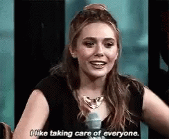 I Like Taking Care Of Everyone Elizabeth Olsen GIF - I Like Taking Care Of Everyone Elizabeth Olsen Scarlet Witch GIFs