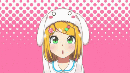 Kagamine Rin Bunny GIF - Kagamine Rin Bunny Bunny Ear Hat GIFs
