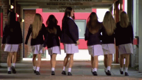 And She'S Back.. GIF - Private School Girls Crew GIFs