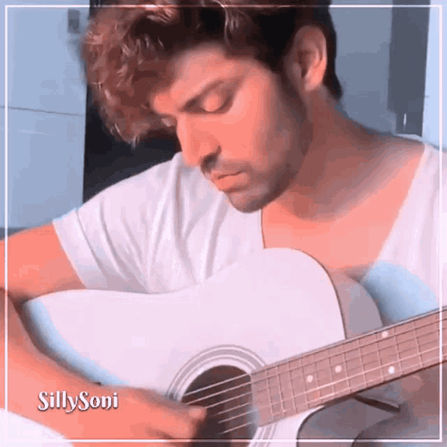 Guitar Handsome GIF - Guitar Handsome Sillysoni GIFs