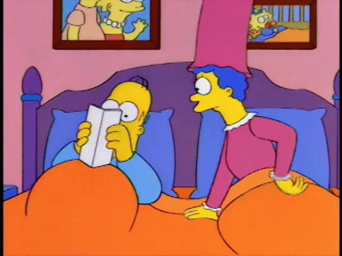Homer Marge GIF - Homer Marge Crumple GIFs