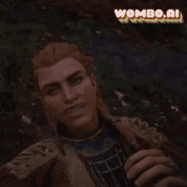 a screenshot of a video game character with the words wombo.ai on the bottom
