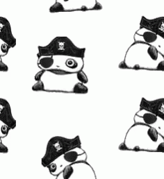 Panda Pirate GIF - Panda Pirate GIFs
