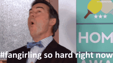 Fangirling GIF