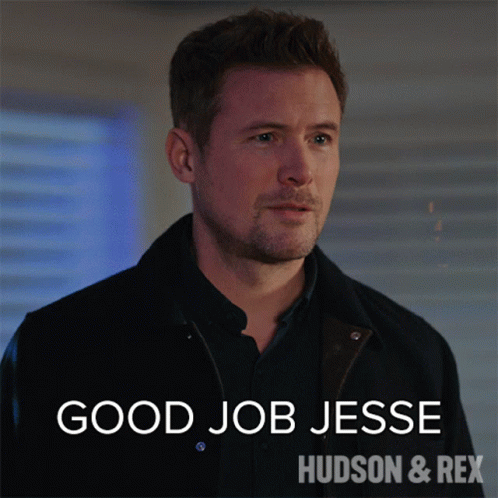 Good Job Jesse Charlie Hudson GIF - Good Job Jesse Charlie Hudson Hudson And Rex GIFs