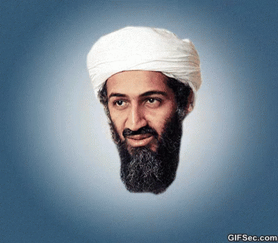 بن لادن GIF - Osama Bin Laden Makeup GIFs