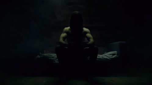 Meditating Emptiness GIF - Meditating Emptiness Le Mal Est Chez Lui Song GIFs