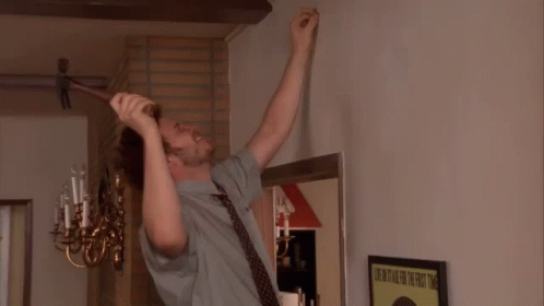 Parks And Recreation Hammer GIF - Parks And Recreation Hammer Fail GIFs