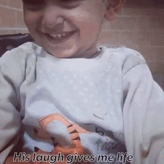 Laugh Gives Me Life Toddler GIF - Laugh Gives Me Life Toddler GIFs