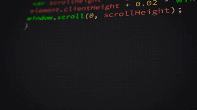 a close up of a computer screen with a few lines of code on it